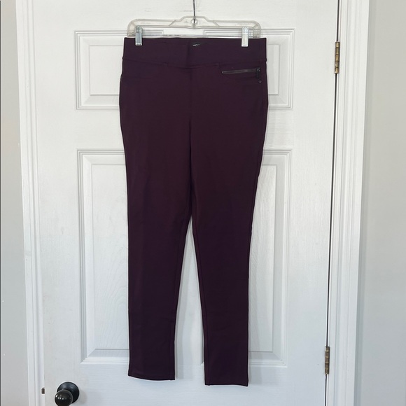 Dkny Pants - DKNY Women's Dark Purple Skinny Pants